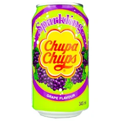 Chupa Chups Drink Uva, bevanda frizzante al gusto di uva da 345ml