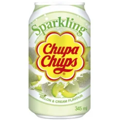 Chupa Chups Melon & Cream Flavor, bevanda al gusto di melone da 345ml