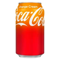 Coca Cola Orange Cream, bevanda gassata al gusto di arancia da 355ml