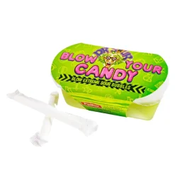 Dr. Sour Blow Your Candy, caramella slime con cannuccia da 40g