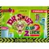 Dr. Sour Dip 2 Lick, lecca lecca aspro con polverina scoppiettante da 18g