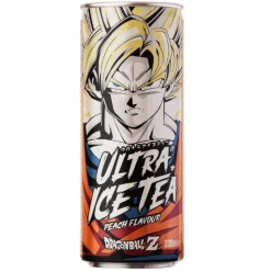 Dragon Ball Z Ultra Ice Tea Goku Super Saiyan, tè alla pesca da 330ml