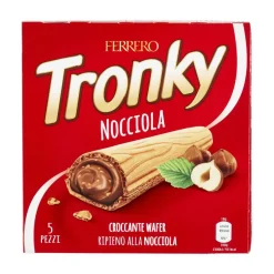 Ferrero Tronky Nocciola, wafer con ripieno cremoso alla nocciola e al cacao da 90g