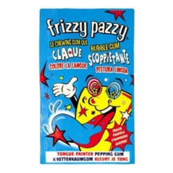 Frizzy Pazzy Bubble Gum Pittura Lingua, bubble gum scoppiettante da 7g