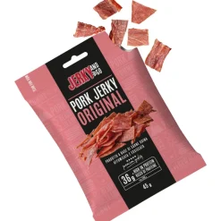 Jerky and Go Pork Jerky Original, carne secca di maiale da 45g