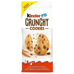 Kinder Crunchy Cookies, biscotti con gocce di cioccolato Kinder da 136g