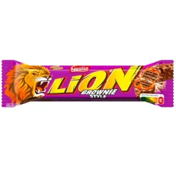 Lion Brownie Limited Edition, barretta di cioccolato e caramello al gusto brownie da 40g