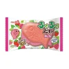 Meito Japanese Strawberry Wafer, wafer a forma di pesce con crema alla fragola da 16,5g