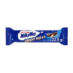 Milkyway Crispy Rolls, wafer con ricoperte di cioccolato al latte da 22,5g