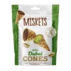 Miskets Mini Dubai Cones, coni di cialda con ripieno di pistacchio e cioccolato al latte da 50g
