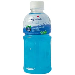 Mogu Mogu Blackcurrant Flavored Drink, bevanda al gusto di ribes nero e nata de coco da 320ml