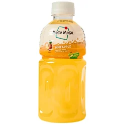 Mogu Mogu Pineapple Juice, bevanda al succo d'ananas e Nata de Coco da 320ml