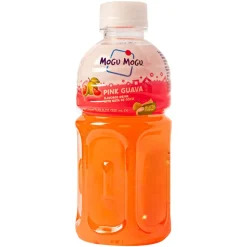 Mogu Mogu Pink Guava Flavored Drink, bevanda al gusto di guava e nata de coco da 320ml