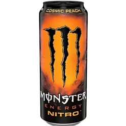Monster Energy Nitro Cosmic Peach, energy drink al gusto di pesca da 500ml