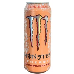 Monster Energy Ultra Peachy Keen, energy drink al gusto di pesca da 500ml