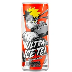 Naruto Ultra Ice Tea Peach, tè alla pesca da 330ml