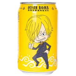 Ocean Bomb Sanji, bevanda frizzante alla frutta tropicale da 330ml