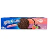 Oreo Lampone e Mirtillo, biscotti al cioccolato ripieni di crema al mirtillo e lamponi da 97g