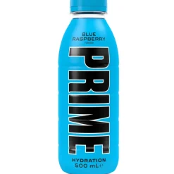 Prime Hydration Blue Raspberry, bevanda aromatizzata al gusto di lampone da 500ml