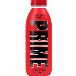 Prime Hydration Tropical Punch, bevanda aromatizzata al gusto di frutta da 500ml