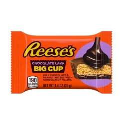 Reese’s Big Cup Chocolate Lava, cioccolatino ripieno di burro d'arachidi e cioccolato da 39g