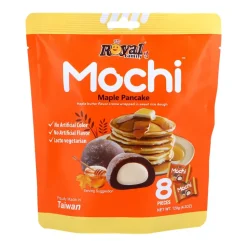 Royal Family Maple Pancake Mochi, mochi al gusto di sciroppo d'acero da 120g