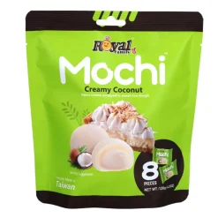 Royal Family Mochi Creamy Coconut, mochi al gusto di cocco da 120g