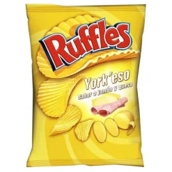 Ruffles York'eso, patatine al gusto di formaggio e prosciutto da 150g