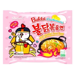 Samyang Buldak Carbonara Hot Chicken Flavor, noodles al gusto di carbonara da 130g