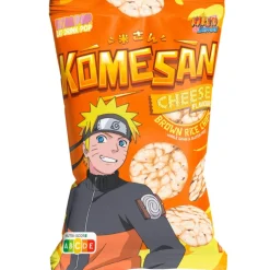 Ultra Pop Komesan Cheese Naruto, chips di riso al gusto di formaggio da 60g