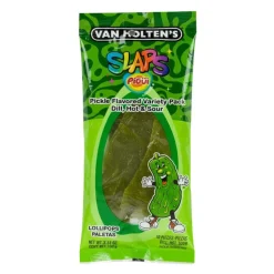 Van Holten's Slaps Pickle Flavored, caramelle al gusto di cetrioli piccanti, agrodolci e all'aneto da 100g