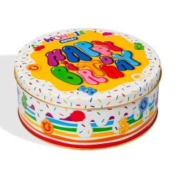 Wunnie Bucket “Happy Birthday”, latta di caramelle gommose da comporre con i gusti preferiti del festeggiato - 2 kg